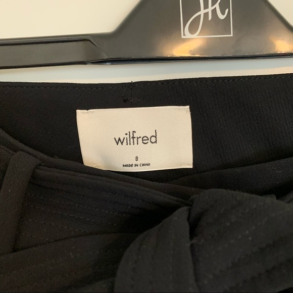 BLACK Wilfred tie front (jallade) shorts - Picture 3 of 3